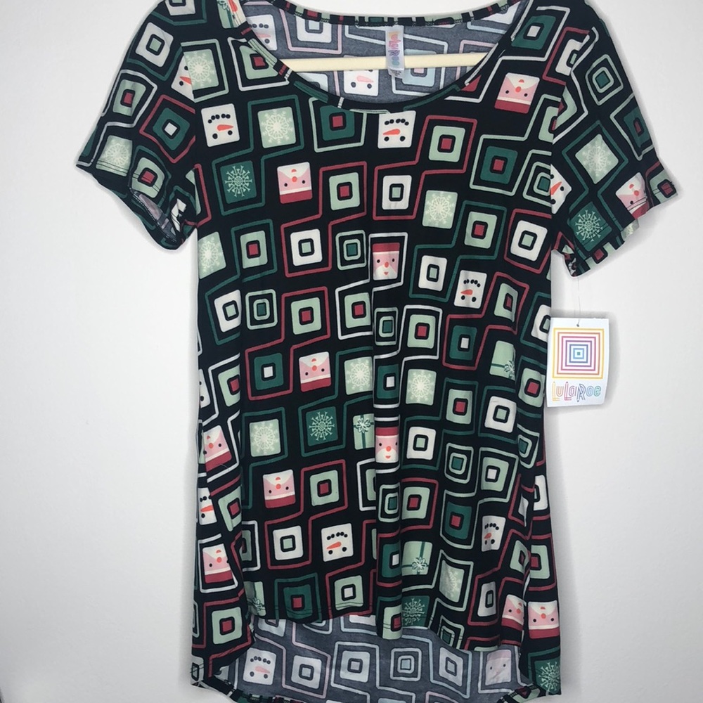XS CHRISTMAS LuLaRoe Classic Tee